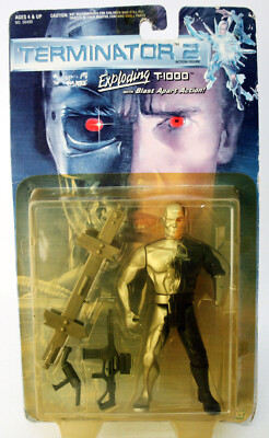 Vintage 1992 Terminator 2 Judgement Day Exploding T-1000 Figure