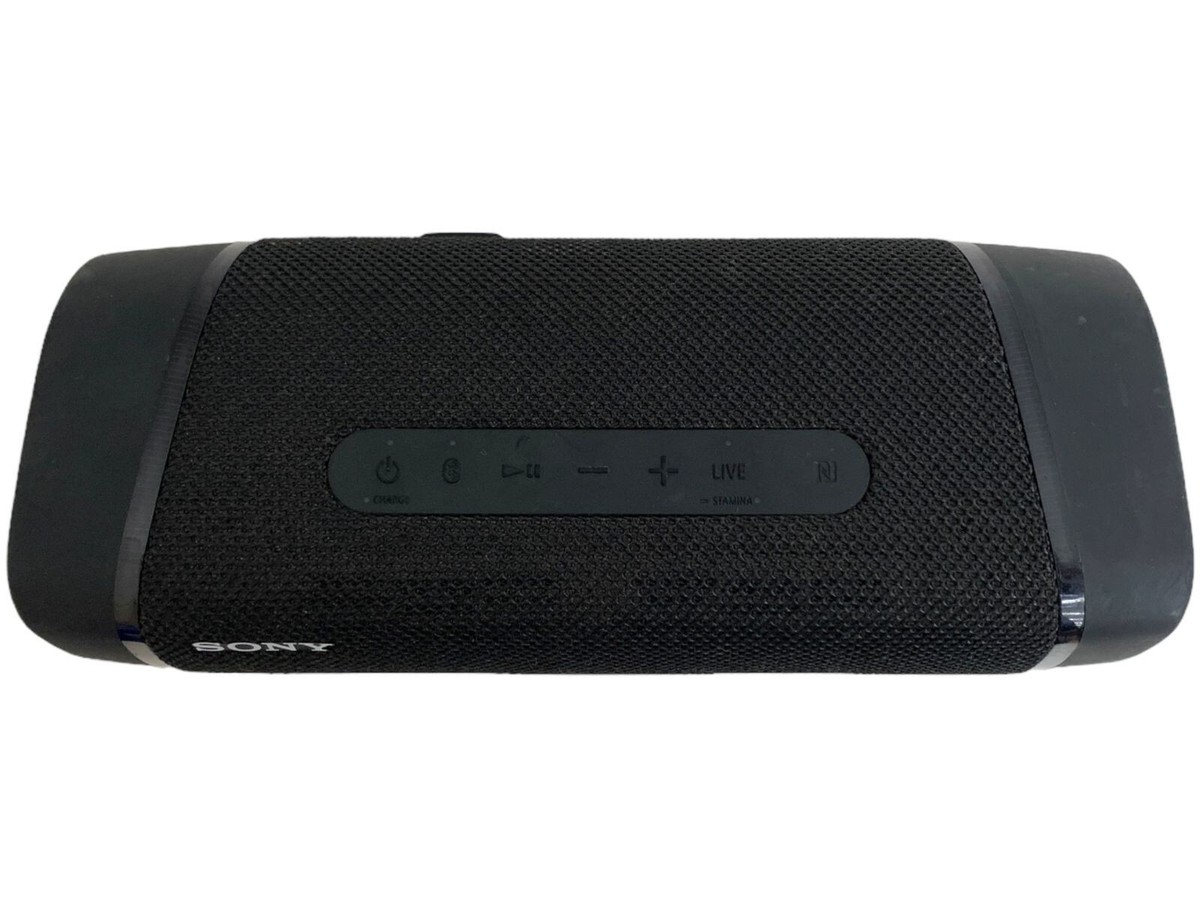 SONY SRS-XB33 Wireless Portable Speaker Black Good | eBay