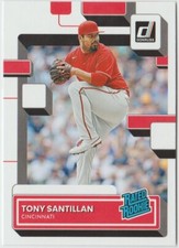 2022 Donruss #31 Tony Santillan RR RC - Cincinnati Reds