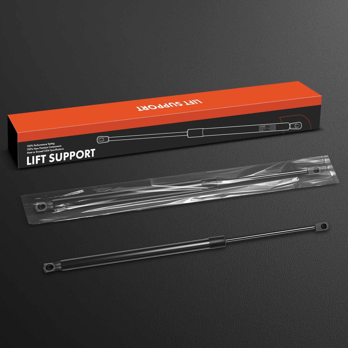 Rear Tailgate Lift Supports For 2006-2010 Toyota Sienna – Pair (Non-Power Liftgate, Direct Fit)