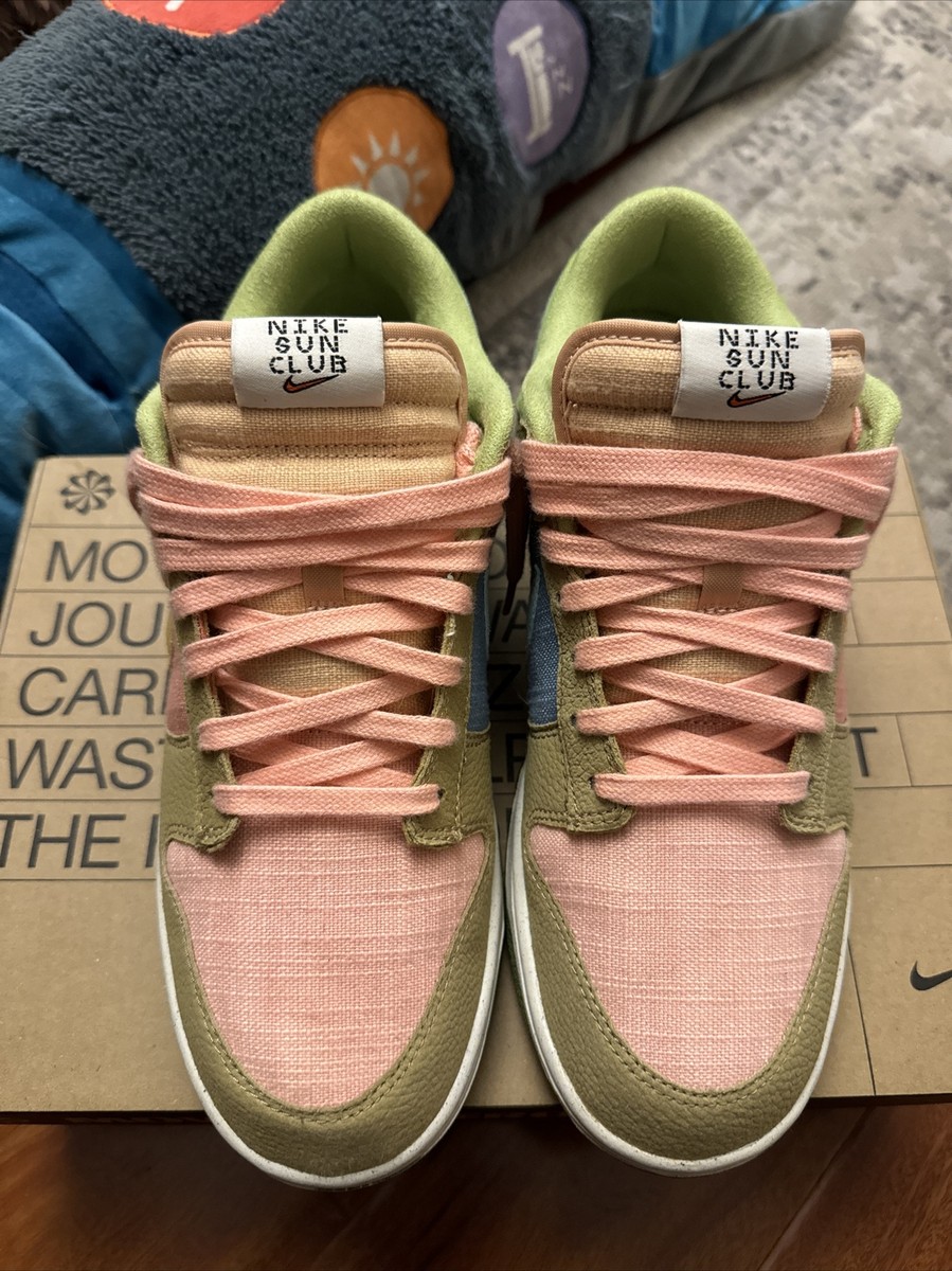 Nike Dunk Low Sun Club Arctic Orange DM0583-800 Men's Size 9.5