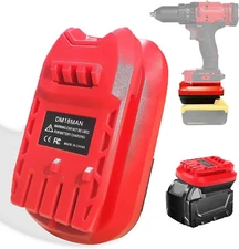 Adapter for Dewalt Milwaukee 18V Li-ion Battery to for Craftsman 20V Power Tool