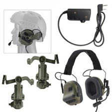 New Tactical Headset Noise Cancelling Headphones with Brackets