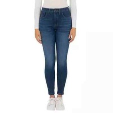 Kirkland Signature Ladies' High-Rise Skinny Jeans Pants Blue - NWT Sz 6 230 
