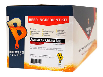 American Cream Ale 5 Gallon Home Brew Beer Ingredient Kit