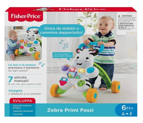 zebra primi passi first steps walker zèbre premiers pas baby fisher price DLD91 - Bild 1 von 2