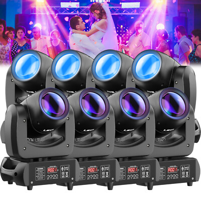 150W LED Moving Head Light RGBW Gobo Beam Stage DJ Disco Show DMX Spot Lighting