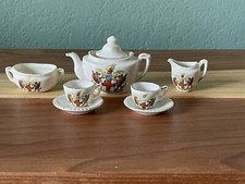 Miniature tea set vinage 8pc