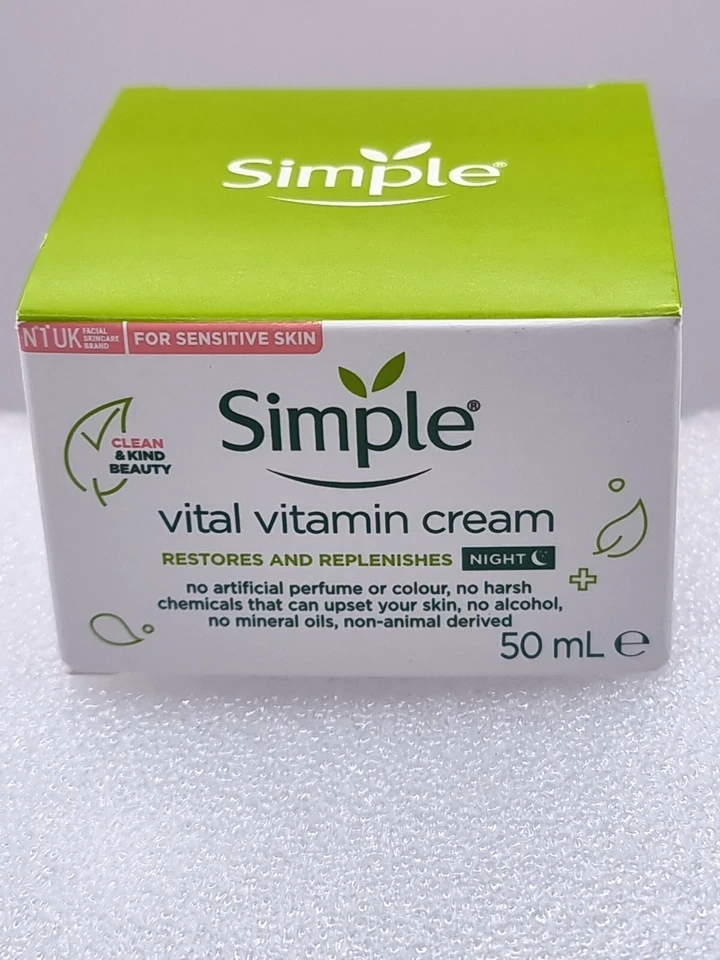 BeautySimple Vital Vitamin Cream, 50ml (B49/B.II/C.BJ/4) - Image 2 of 4
