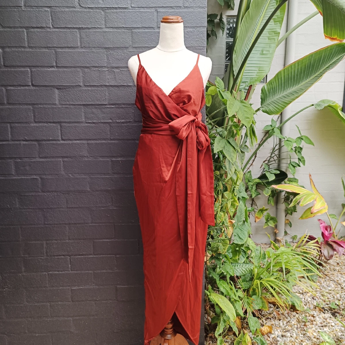 Showpo Sz 10 Fits 8 10 Copper How Will I Know Bridesmaid Formal