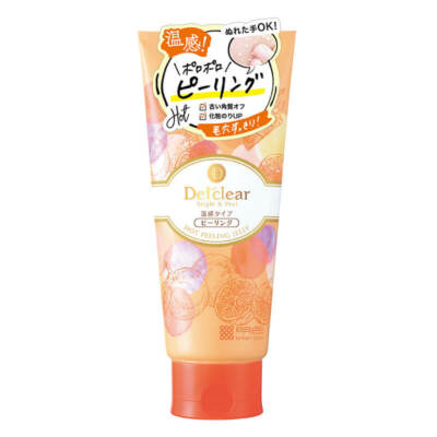 Made in JAPAN MEISYOKU Det Clear AHA+BHA Bright & Peel Peeling jelly [hot] 180g