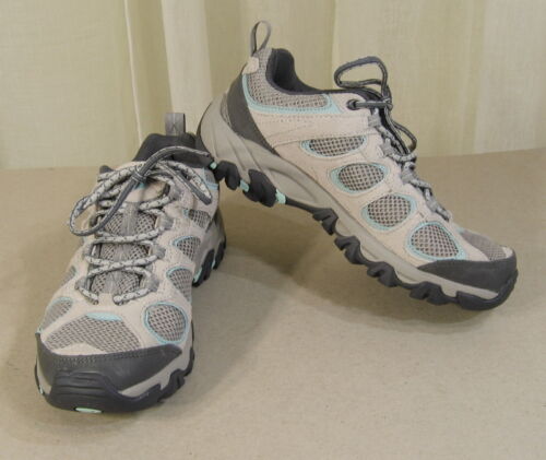 NUEVOS MERRELL Mujeres Ventilador Top Hilltop Con cordones Senderismo Zapatos EE. UU. 7 Hielo/Cáscara de huevo/Gris - Imagen 3 de 12