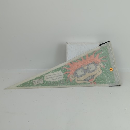 Rugrats Chuckie 1998 Viacom 10" Pennant "If You Want To Get To College" - Picture 7 of 8