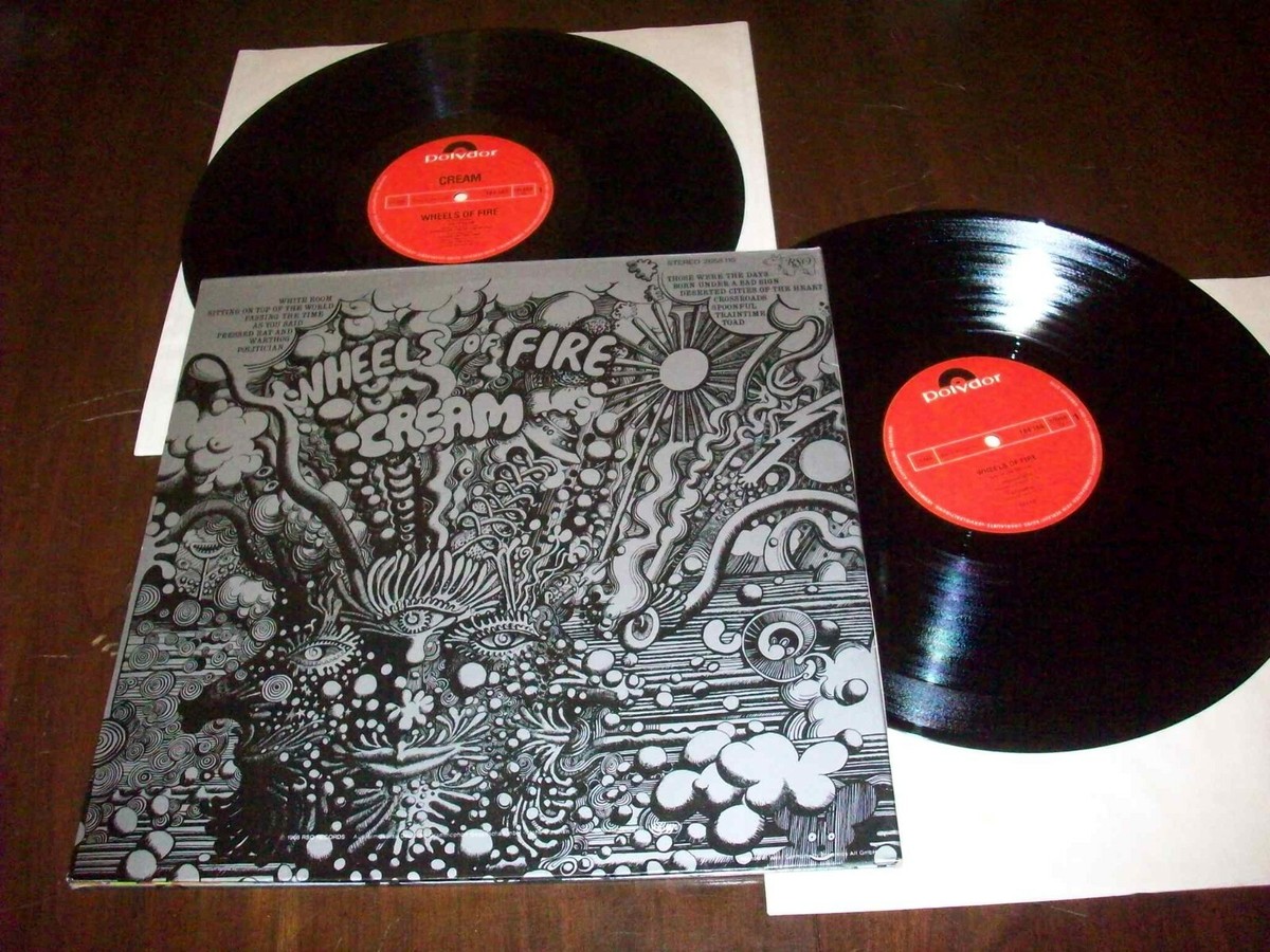 Cream , Wheels Of Fire,1978 RSO German Press. EX To NM Cond. | eBay