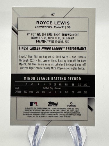 2022 Topps Finest MLB Baseball Cards 1-100 UPick You Pick From List Lot - Picture 154 of 172