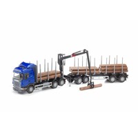 Emek Scania Highline Timber Truck And Cabin Crane (blue) Emek Scania Highline Timber Truck And Cabin Crane (blue)