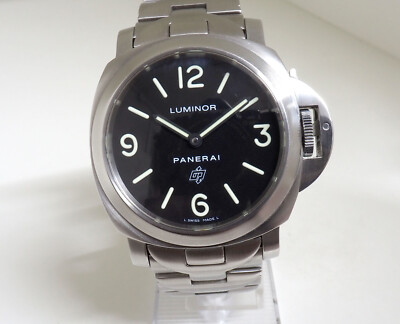 PANERAI Luminor Base mit Stahlband PAM 00000 , 44mm, UPE* 6.700,- EURO