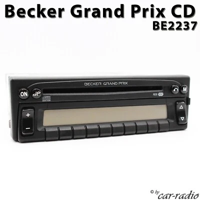 Becker Grand Prix CD BE2237 Radio 1-DIN CD-R Autoradio für Mercedes Porsche BMW - Bild 1 von 4