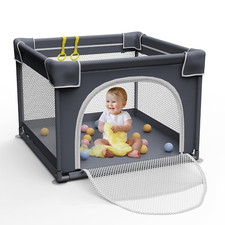 Playpen for Babies and Toddlers, Small Baby Playpen, 36"X36" Playpen, Baby Playa