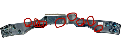 👉🏼 2024-2025 Mazda CX-90 Tailgate Liftgate Lower Molding Trim KMV6B0851 OEM - Picture 5 of 5