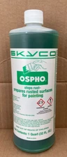 SKYCO OSPHO Metal Treatment Stop Rust Prepares rusted surfaces for painting 1 QT