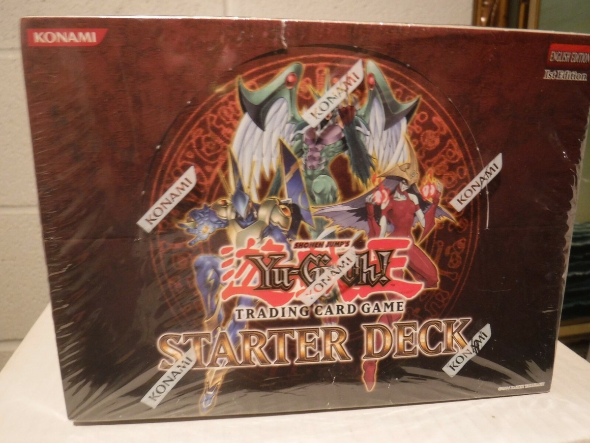 1996 yugioh cards 1st edition english starter deck upperdeck