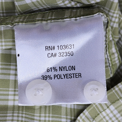 Simms Big Sky Shirt Mens M Green Plaid Pearl Snap Down Long Sleeve Mammoth Logo - Picture 9 of 9