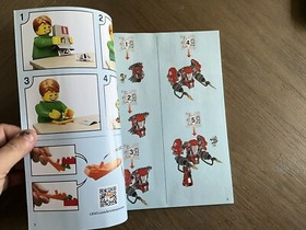 LEGO NINJAGO Movie Fire Mech 70615 Instructions Only