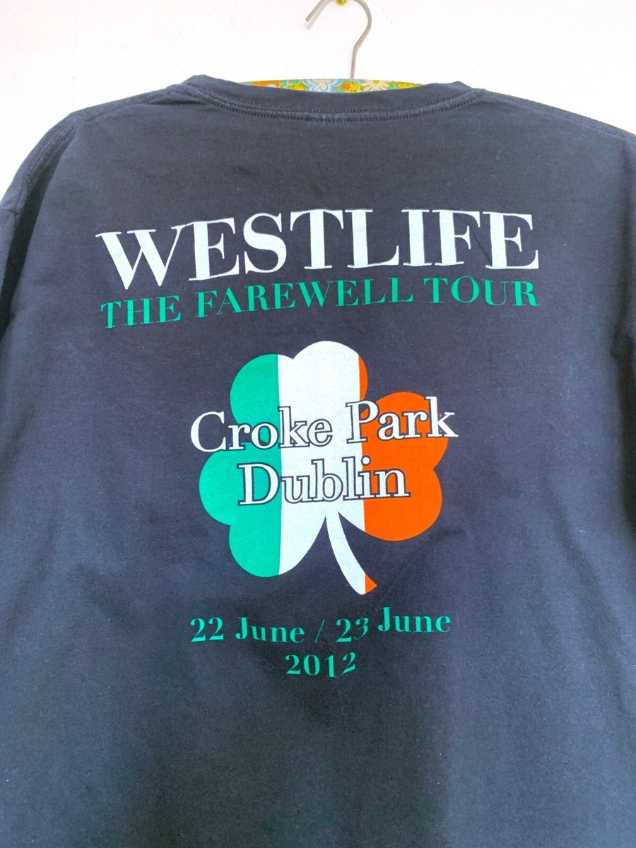 Westlife Farewell Tour T-shirt, Extremely Rare Westlife T-shirt