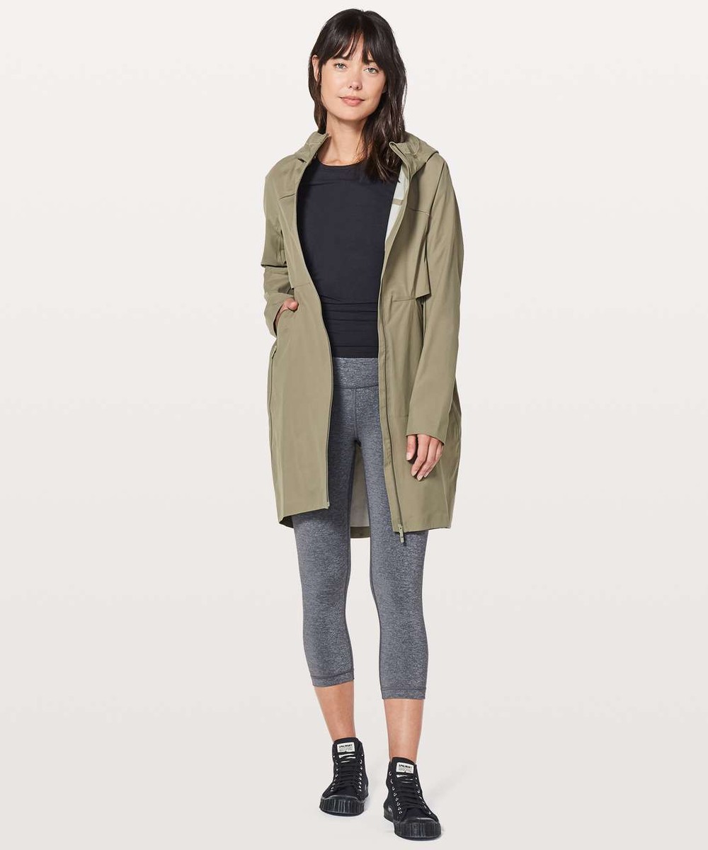美品 lululemon 防水 ロングジャケット RepelShell™ Long Jacket | ジャケット&アウター | Lululemon JP