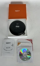 HOTT Model CD711 CD Player Rechargeable Black - NO CHARGER