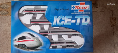 Coffret Rame ICE 63031 – Roco Sound Digital HO – Locomotive électrique Occasion