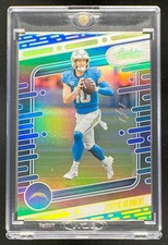 2024 Panini Absolute Black Spectrum #57 Justin Herbert 1/1