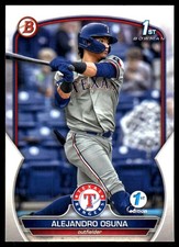 Alejandro Osuna 2023 Bowman #BP-131 Rangers Insert ? SEE SCAN! FREE SHIPPING