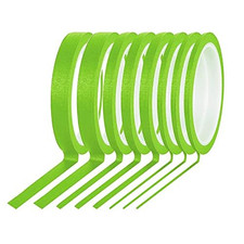 8 Rolls Pinstripe Tape Thin Masking Tape for Wall Board Painting, 1/8, 1/4, 1/2