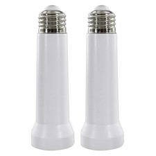 Light Socket Extender, E26/E27 Light Bulb Socket Extender Standard Medium Base,