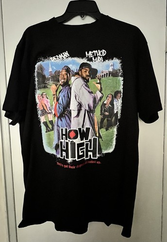 Method Man Redman How High Movie Shirt 🪴Reason Brand 🪴VINTAGE 🪴Size Large NWT