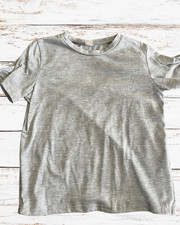 Simple Gray T-Shirt, Boys Size 6
