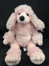 RARE Vintage Build A Bear Workshop Plush Pink Poodle BAB Collectibles Nostalgic