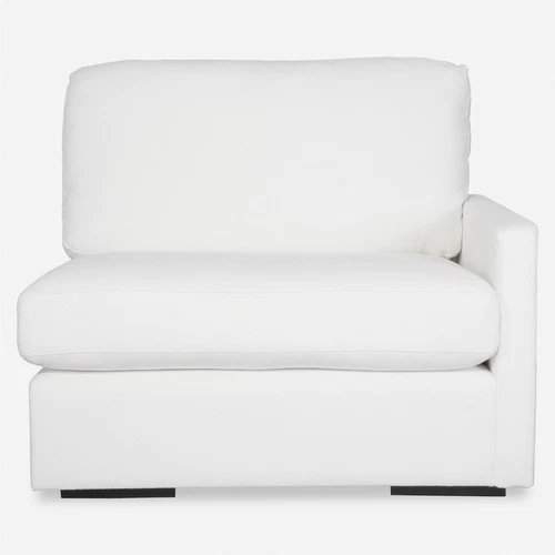 Uttermost Refuge Arctic White Right Arm Facing Sofa - Picture 1 of 6