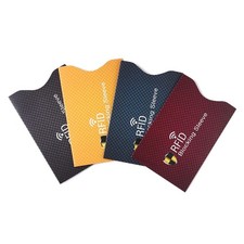 5-Piece RFID Blocking Credit Card Protector Sleeves   Anti-Theft Secure Bank Car