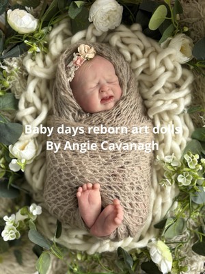 Ganzkörper Silikon Reborn Baby Amelia Rose von Bracken Taylor grün