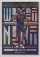2021-22 Panini NBA Hoops We Got Next Holo Cade Cunningham #1 11sq