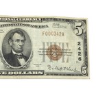 1929 $5 Black River National Bank Lowville New York National Currency #C935-2 — photo 4