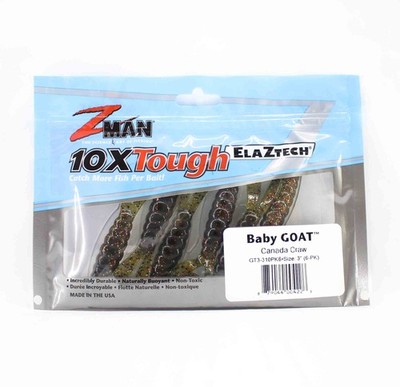 Zman Soft K�der Baby Goat 3 Zoll 6/Pack Canada Craw (4226)