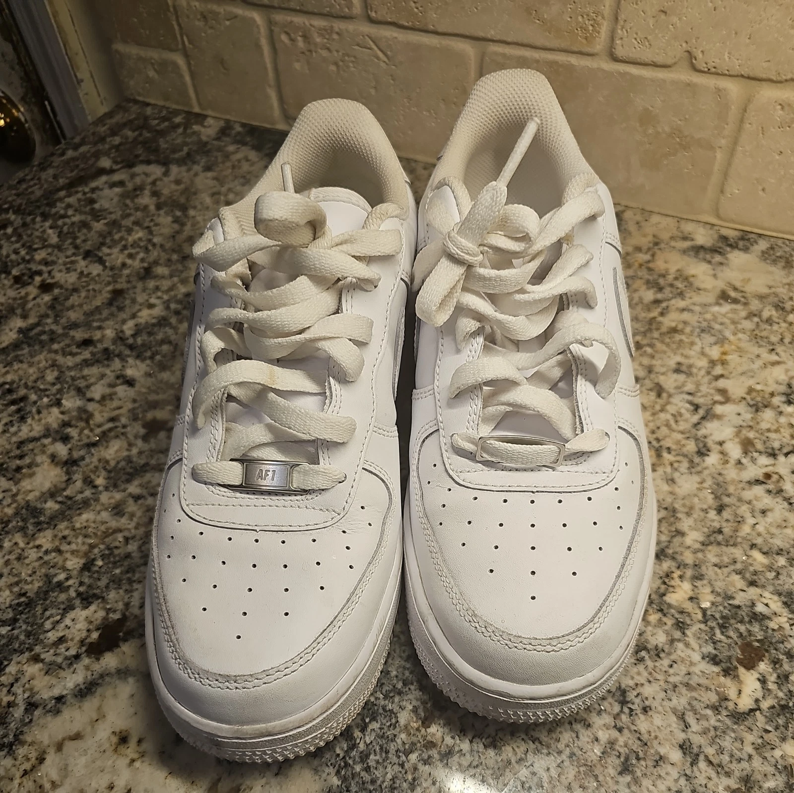 Air Force 1 Low White taglia 7Y Nike UK taglia 6 EUR 40