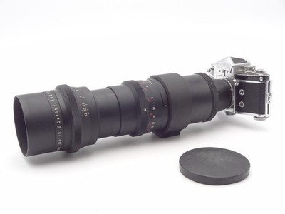 Meyer-Optik Telemegor 400mm f/5.5 V + Exakta Varex IIa body, working shutter