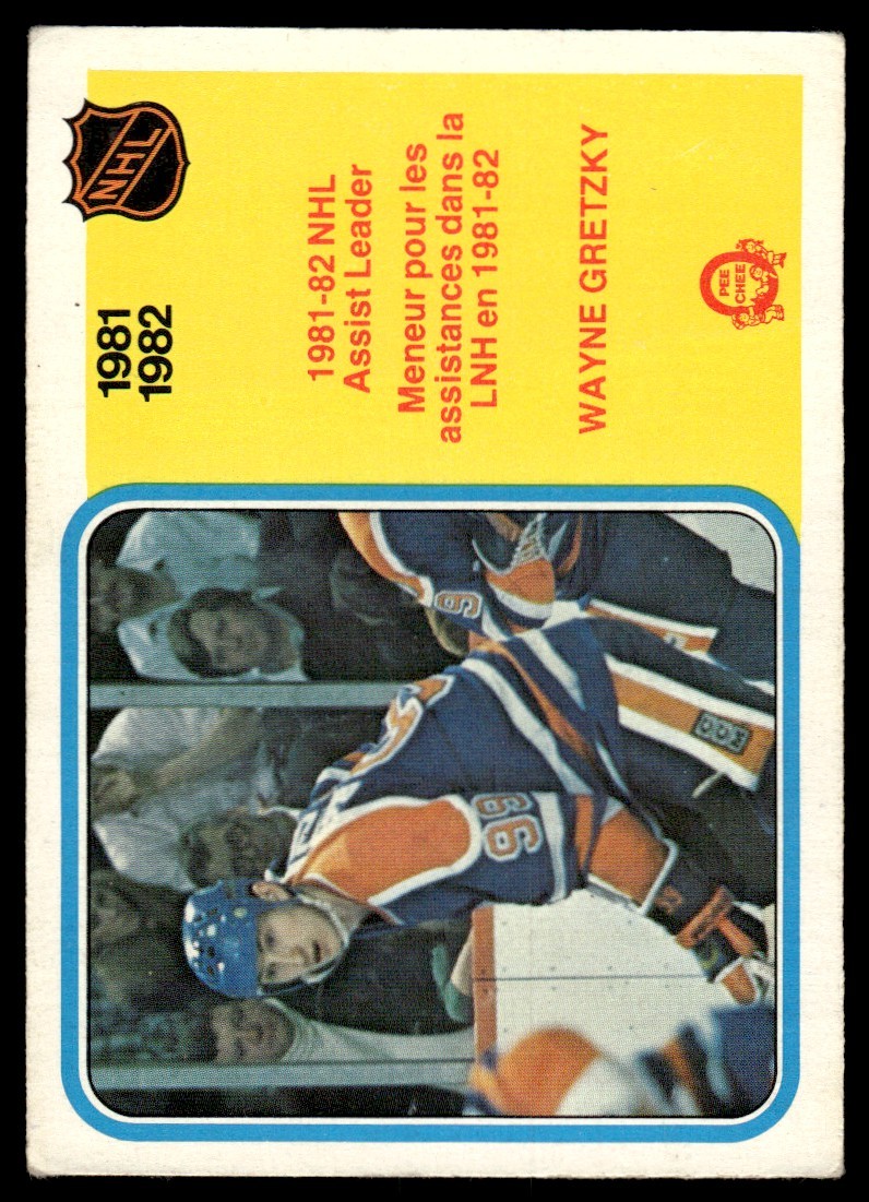 1982-83 O-Pee-Chee Wayne Gretzky Edmonton Oilers #240