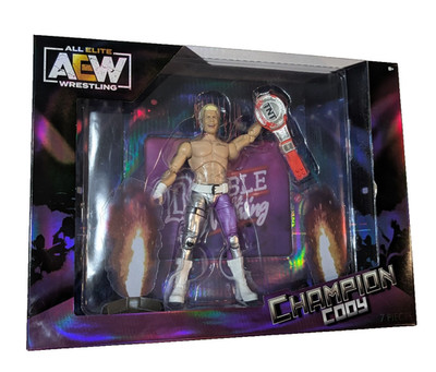 AEW Unrivaled Collection Champion Cody Rhodes Action Figure # 27 Exclusive NIB