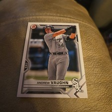 Andrew Vaughn 2021 Bowman Baseball #BP-88 Chicago White Sox Prospects